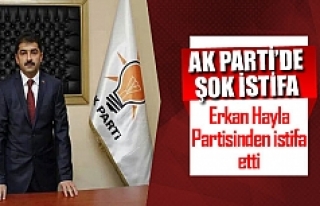 Denizli'de Ak Parti'de şok istifa