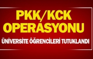 PKK/KCK operasyonu: Üniversite öğrencileri tutuklandı