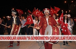 Komandoları Ankara'ya göndermeyen Çardaklılar...