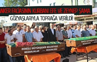 Tanker faciasının kurbanı Efe ve Zeynep Şama gözyaşları...