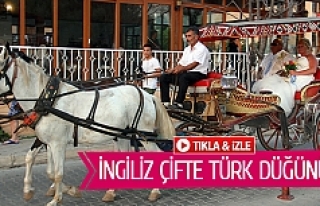  İngiliz çifte Türk düğünü