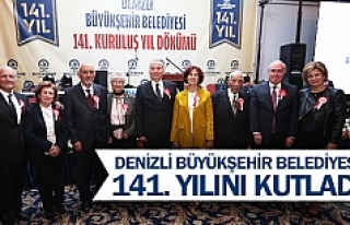 Denizli Büyükşehir Belediyesi 141. yılını kutladı