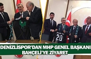Denizlispor’dan MHP Genel Başkanı Bahçeli’ye...