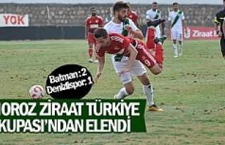 Horoz Ziraat Türkiye Kupası’ndan elendi