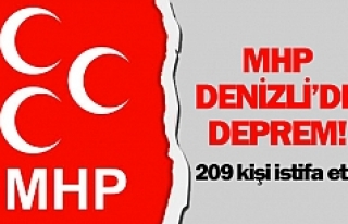 MHP Denizli’de deprem!