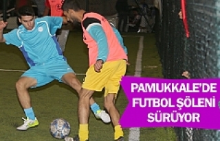 Pamukkale’de futbol şöleni sürüyor