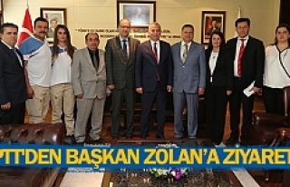 PTT'den Başkan Zolan’a ziyaret