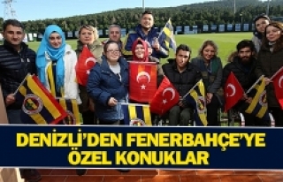 Denizli’den Fenerbahçe’ye özel konuklar 