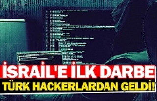 İsrail'e ilk darbe Türk hackerlardan geldi!