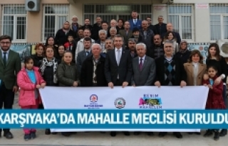 Karşıyaka’da mahalle meclisi kuruldu