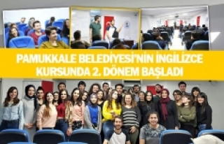 Pamukkale Belediyesi’nin İngilizce kursunda 2....
