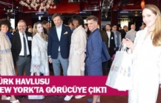Türk havlusu New York’ta görücüye çıktı