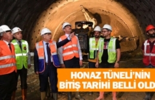 Honaz Tüneli’nin bitiş tarihi belli oldu