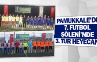 Pamukkale’de 7. Futbol Şöleni’nde 3. tur heyecanı