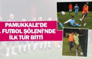 Pamukkale’de 7. Futbol Şöleni’nde ilk tur bitti