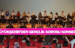 Büyükşehir'den gençlik korosu konseri