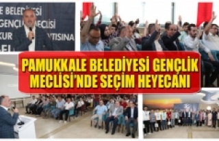 Pamukkale Belediyesi Gençlik Meclisi’nde seçim...
