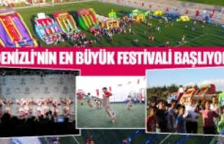 Denizli'nin en büyük festivali başlıyor