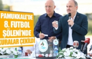 Pamukkale’de 8. Futbol Şöleni’nde kuralar çekildi