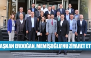 Başkan Erdoğan, Memişoğlu’nu ziyaret etti