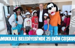 Pamukkale Belediyesi’nde 29 Ekim coşkusu