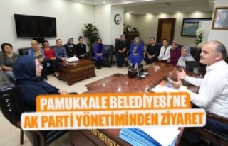 Pamukkale Belediyesi’ne Ak Parti yönetiminden ziyaret