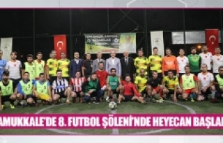 Pamukkale’de 8. Futbol Şöleni’nde heyecan başladı