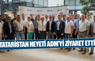 Tataristan heyeti ADM’yi ziyaret etti
