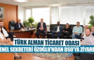 Türk Alman Ticaret Odası Genel Sekreteri Özoğlu’ndan...
