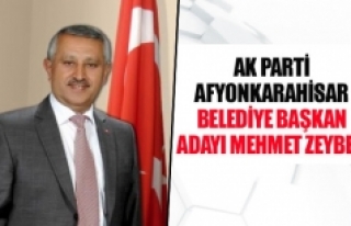 Ak parti Afyonkarahisar belediye başkan adayı Mehmet...