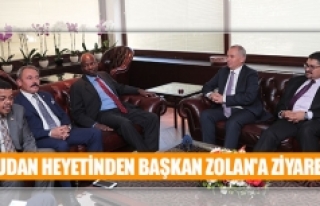 Sudan heyetinden Başkan Zolan'a ziyaret