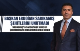Başkan Erdoğan, Sarıkamış Harekâtı'nın...