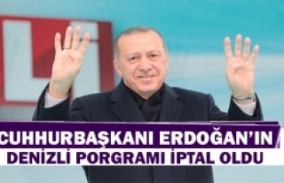 Cumhurbaşkanı Erdoğan'ın Denizli programı...