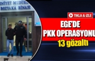 Ege’de PKK operasyonu!