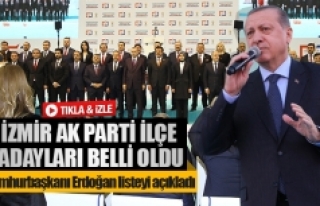 İzmir Ak  Parti ilçe adayları belli oldu