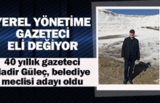 40 yıllık gazeteci Nadir Güleç, belediye meclisi...