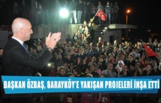 Başkan Özbaş, Sarayköy’e yakışan projeleri...