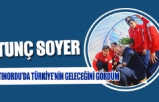 Tunç Soyer: Altınordu’da Türkiye’nin geleceğini...