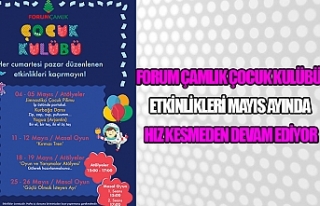 Forum Çamlık Çocuk Kulübü etkinlikleri Mayıs...