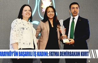 Sarayköy’ün başarılı iş kadını; Fatma Demirbakan...