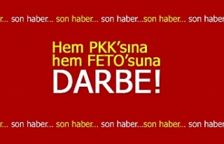 Hem PKK’sına hem FETO’suna darbe!