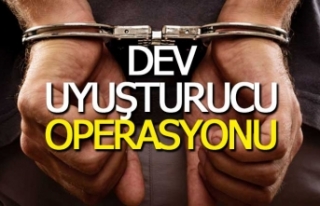 Denizli'de dev uyuşturucu operasyonu; 29 gözaltı