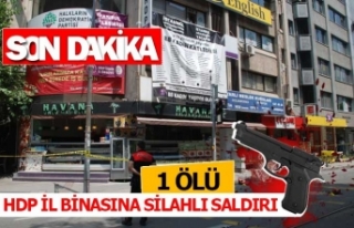 HDP İl Binasına silahlı saldırı