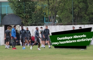 Denizlispor, Altınordu maçı hazırlıklarını...