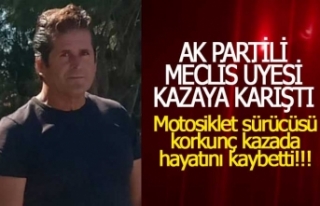 AK Partili meclis üyesi kaza yaptı; 1 ölü