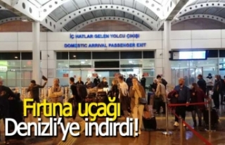 İstanbul’dan gelen uçak Antalya’ya inemeyince...
