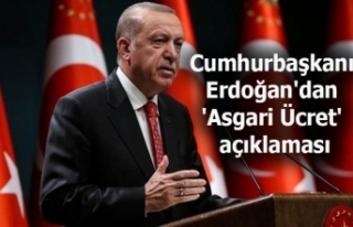 Cumhurbaşkanı Erdoğan'dan 'Asgari Ücret'...