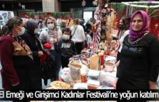El Emeği ve Girişimci Kadınlar Festivali’ne yoğun...