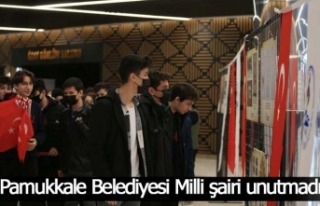 Pamukkale Belediyesi Milli şairi unutmadı