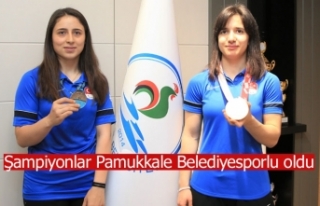 Şampiyonlar Pamukkale Belediyesporlu oldu  
